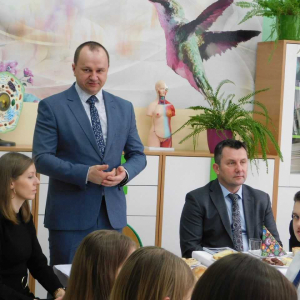 Podsumowanie projektu  - przemówienie dyrektora szkoły  p. Tomasza Dudzica