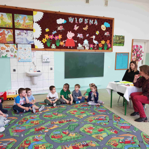 Konkurs literacki W magicznym świecie bajek grupa młodsza- pogadanka