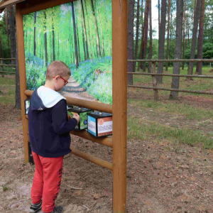 Szklarnia, ostoja konika biłgorajskiego - wspólne zabawy