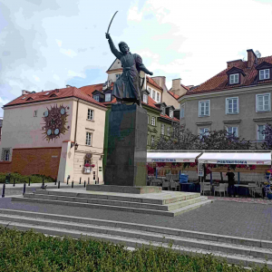 Monument upamiętniający Jana Kilińskiego znajdujący się przy ul. Podwale