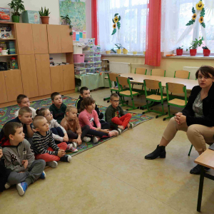 Pogadanka przeprowadzone przez p. A Dyjach nt. zdrowego odżywiania się