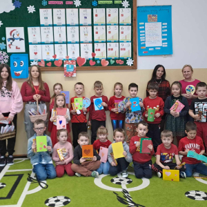 Walentynki w grupie starszej przedszkola