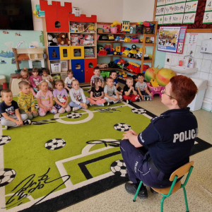 Spotkanie z policją w gr. średniej 