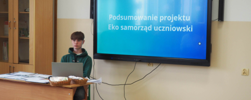 Uroczyste podsumowanie projektu „Eko samorząd uczniowski”