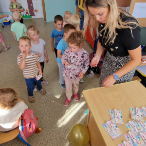 Dzień Przedszkolaka z gr. średniej- słodka pamiątka dla dzieci