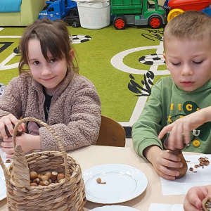 Dzień Orzecha w grupie starszej- doskonalenie umiejętności praktycznych