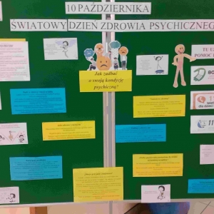 Gazetka dla uczniów na temat zdrowia psychicznego