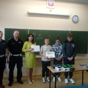 Rozdanie nagród rzeczowych