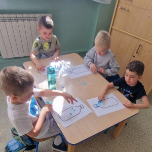 Projek edukacyjny EKOprzygody z Żywiołkami- Żywiołek wody- liczymy kropelki
