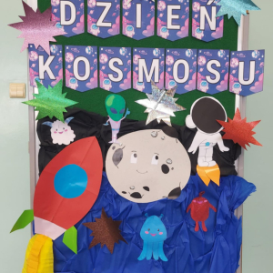Dzień Kosmosu w grupie młodszej przedszkola