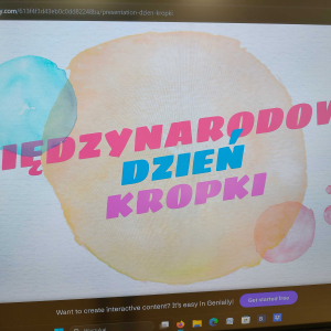 Międzynarodowy Dzień Kropki