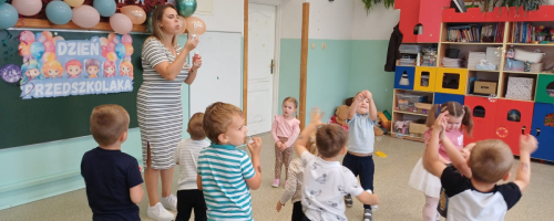 Dzień Przedszkolaka w naszym przedszkolu - grupa młodsza