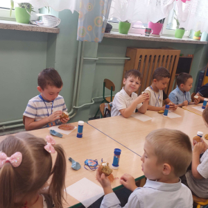 Poczęstunek po wytężonej zabawie