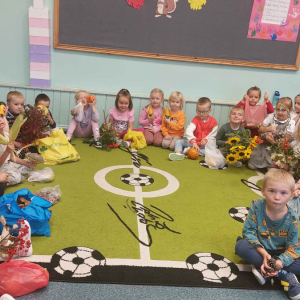 Powitanie jesieni w grupie średniej-pogadanka