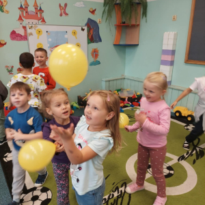 Zabawy swobodne z balonami