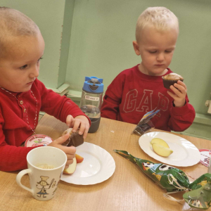 Dzień Jabłka w gr. młodszej