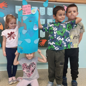 Prezentacja gotowego lakatu pt. Czyste Ręce = Zdrowe Dziecko