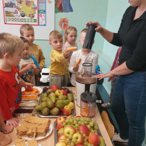Zajęcia praktyczne - wyciskanie soku
