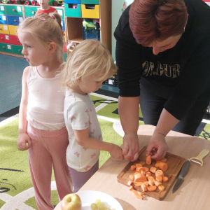 Zajęcia praktyczne- kroimy talarki