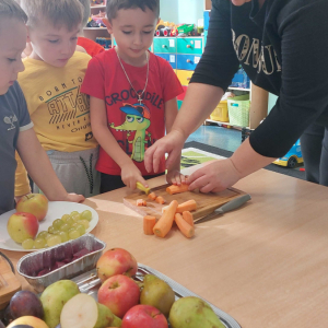 Zajęcia praktyczne- kroimy talarki