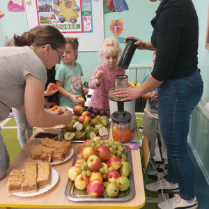 Zajęcia praktyczne - wyciskanie soku