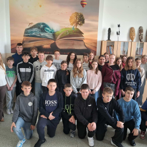 Warsztaty w klasie VI i VII z przedstawicielem PSSE w Janowie Lub.