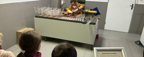 Wycieczka starszej grupy przedszkolnej do Nowej Dęby