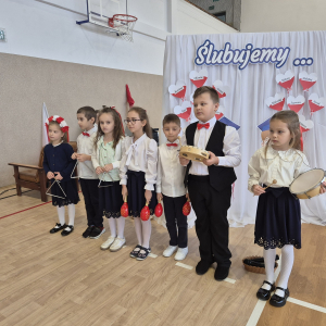 Instrumentalny występ uczniów