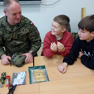 Spotkanie z żołnierzami Drugiej Lubelskiej Brygady Obrony Terytorialnej w Lublinie