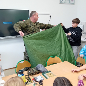 Spotkanie z żołnierzami Drugiej Lubelskiej Brygady Obrony Terytorialnej w Lublinie