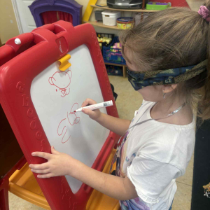 Misiowe wyzwanie rysunek bez patrzenia (2)