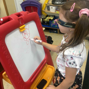 Misiowe wyzwanie rysunek bez patrzenia (2)