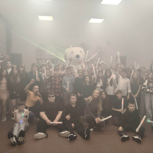 Wspólne zdjęcie klas IV-VIII