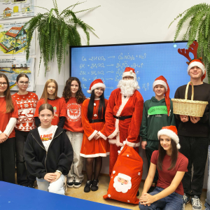 Mikołaj w klasie VIII.