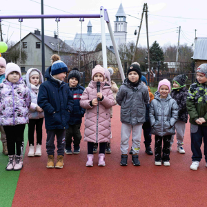 Otwarcie placu zabaw