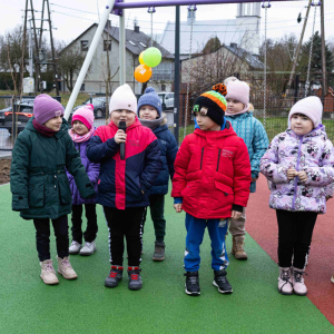 Otwarcie placu zabaw