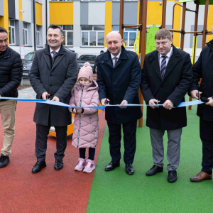 Otwarcie placu zabaw