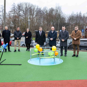 Otwarcie placu zabaw