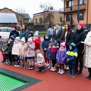 Otwarcie placu zabaw