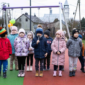 Otwarcie placu zabaw