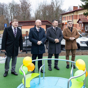 Otwarcie placu zabaw