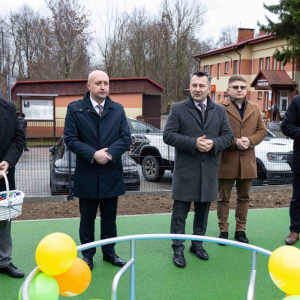 Otwarcie placu zabaw