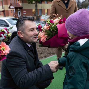 Otwarcie placu zabaw