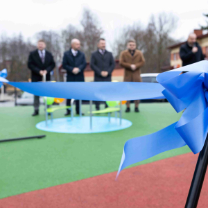 Otwarcie placu zabaw