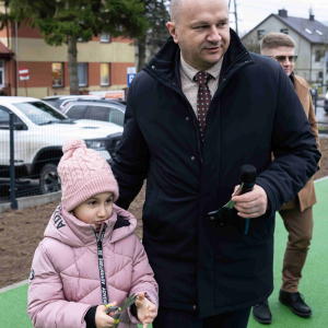 Otwarcie placu zabaw