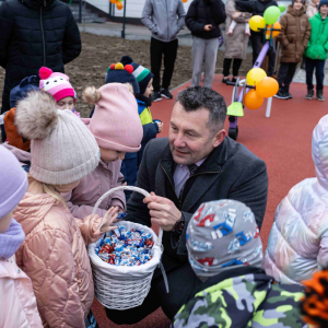 Otwarcie placu zabaw