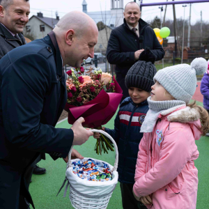 Otwarcie placu zabaw