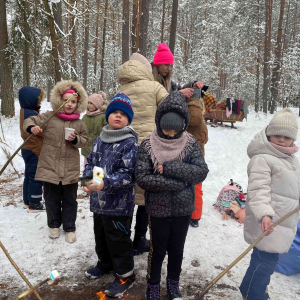 Kasy 1 i 2 na kuligu.