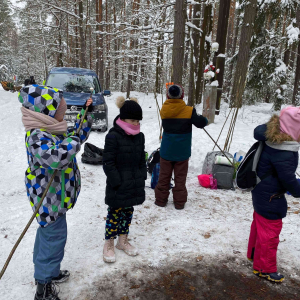 Kasy 1 i 2 na kuligu.