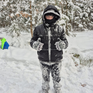 Kulig siódmoklasistów pełen radości i uśmiechu.